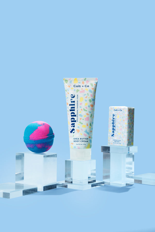 Get Ready with Cait + Co: Sapphire Gem Collection