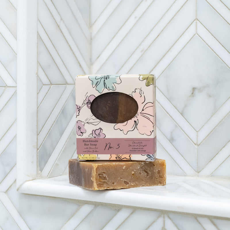 Wild Blossom Soap No. 5 - Chocolate Sherbert Delight