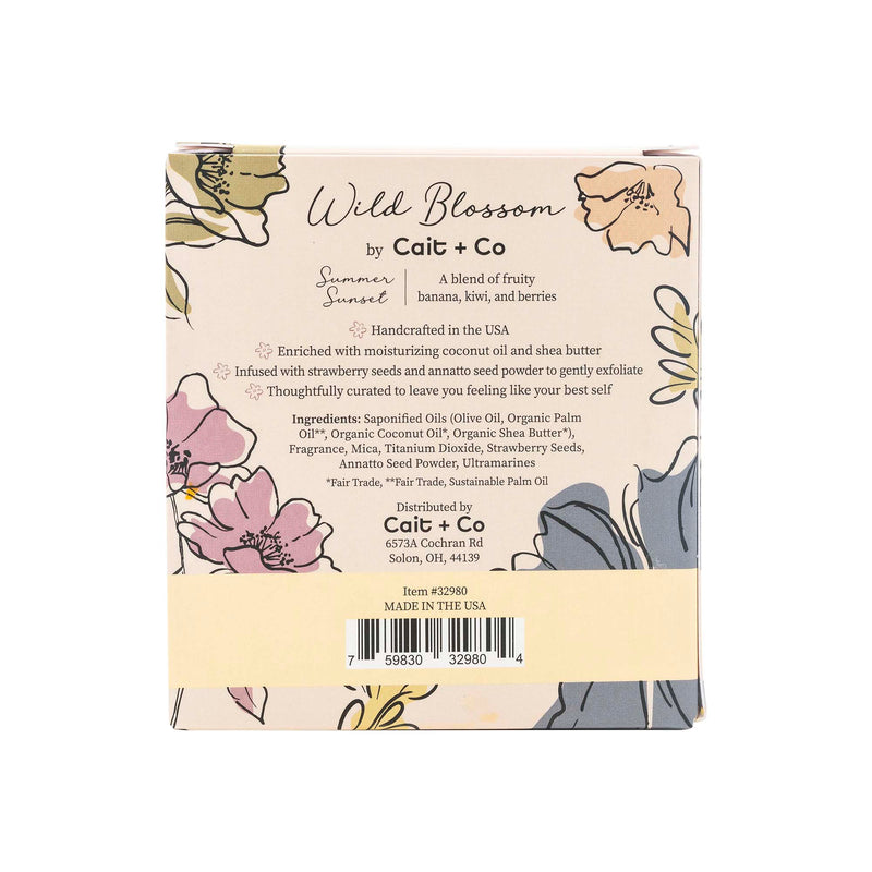 Wild Blossom Soap No. 11 - Summer Sunset