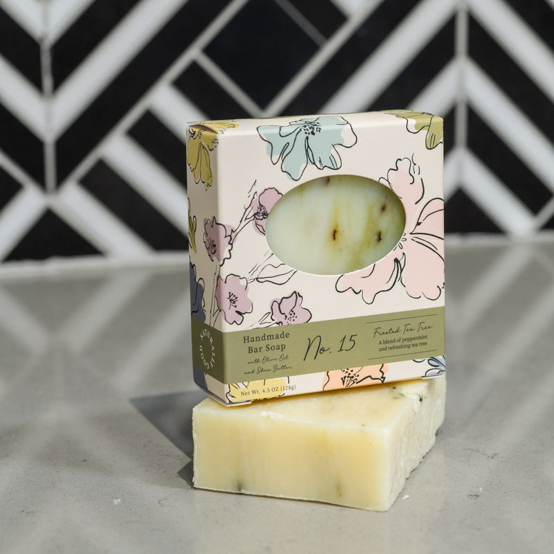 Wild Blossom Soap No. 15 - Frosted Tea Tree