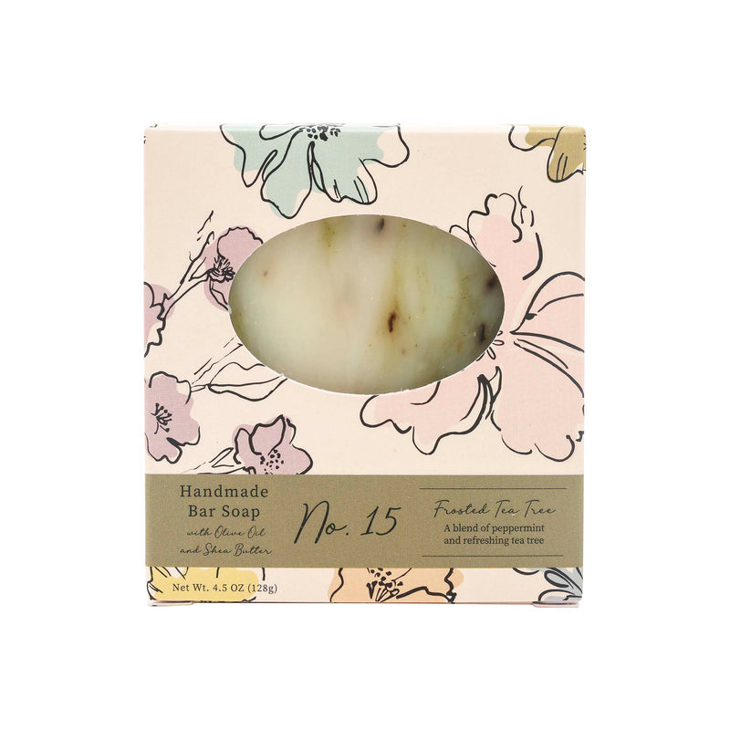 Wild Blossom Soap No. 15 - Frosted Tea Tree