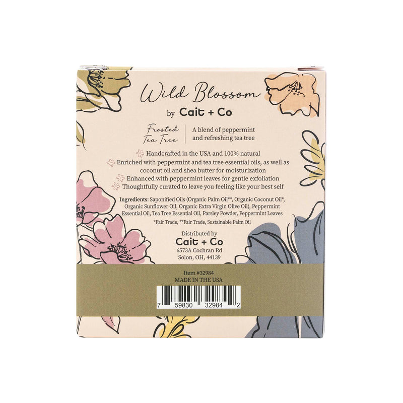 Wild Blossom Soap No. 15 - Frosted Tea Tree