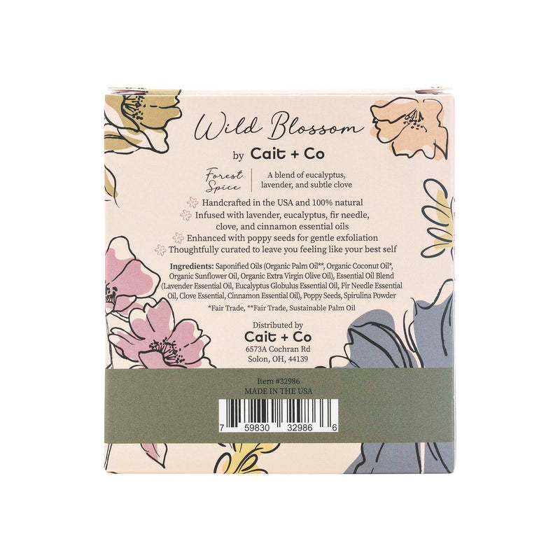 Wild Blossom Soap No. 17 - Forest Spice