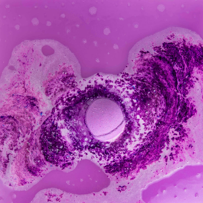 Amethyst Coconut Milk Bath Bomb