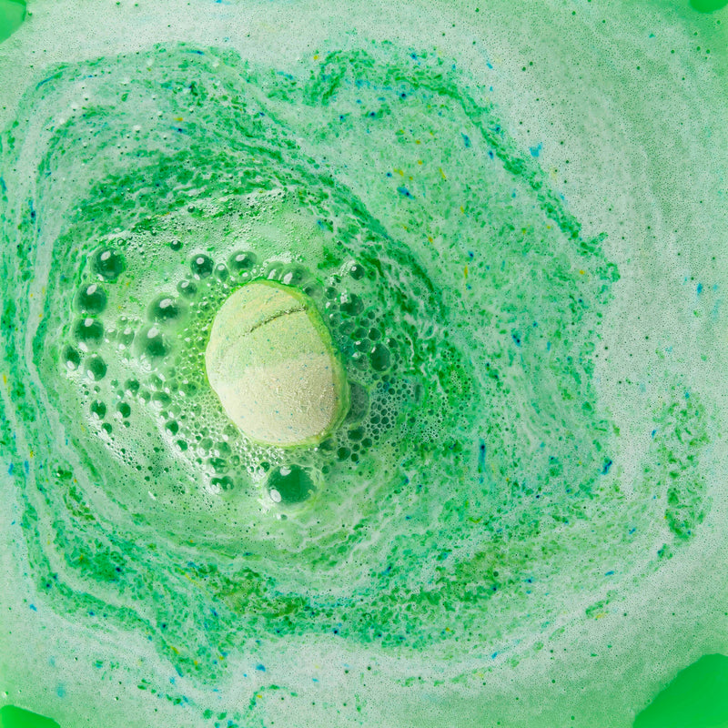 Emerald Coconut Milk Bath Bomb