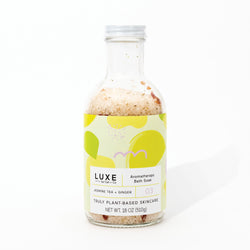 Jasmine Tea + Ginger Aromatherapy Bath Salt Soak