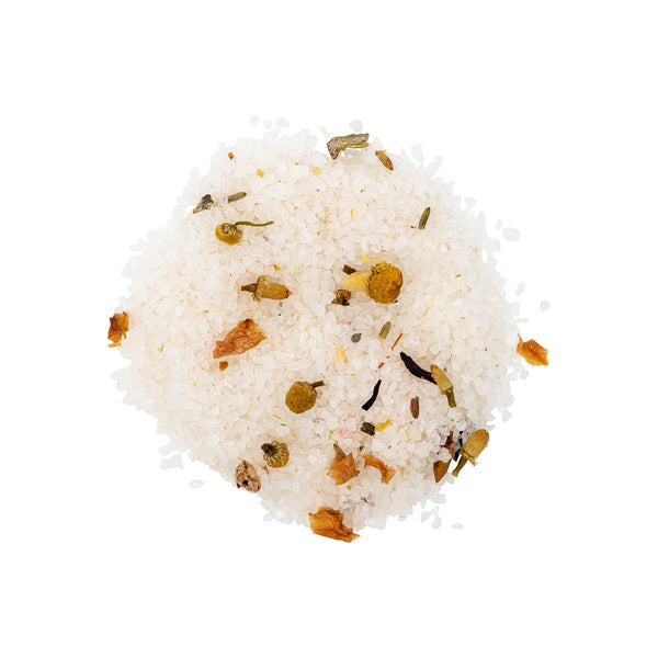 Peppermint + Lemon Aromatherapy Bath Salt Soak