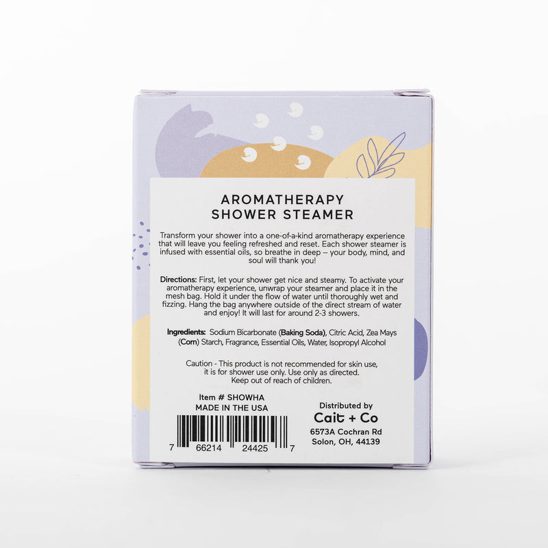 Honey + Almond Aromatherapy Shower Steamer