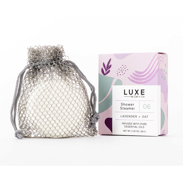 Lavender + Oat Aromatherapy Shower Steamer