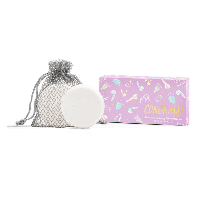 Congrats Shower Steamer Gift Set