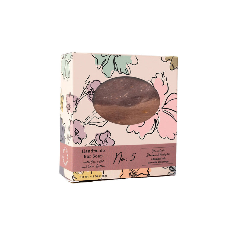 Wild Blossom Soap No. 5 - Chocolate Sherbert Delight