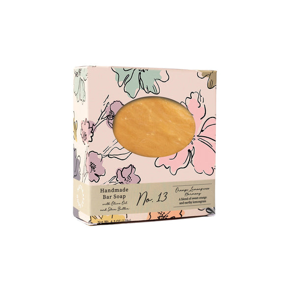 Wild Blossom Soap No. 13 - Orange Lemongrass Harmony