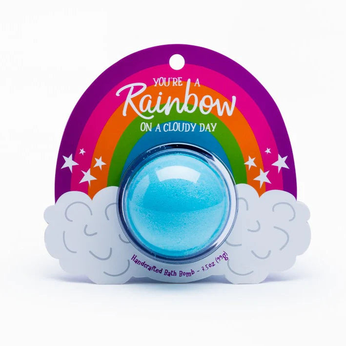 Rainbow Bath Bomb by Cait and Co