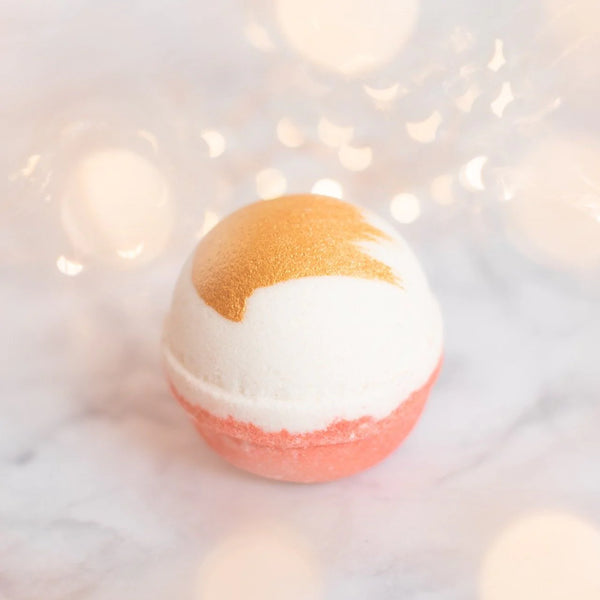 All is Bright Holiday Bath Bomb by Cait + Co Made in the USA