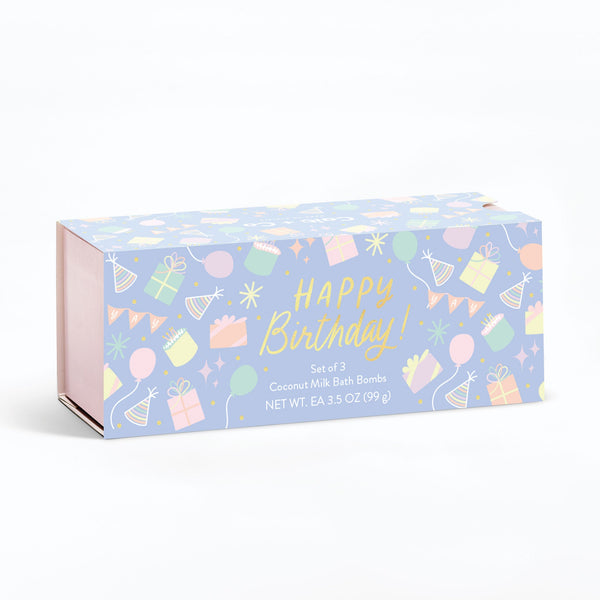 Happy Birthday Bath Bomb Gift Set