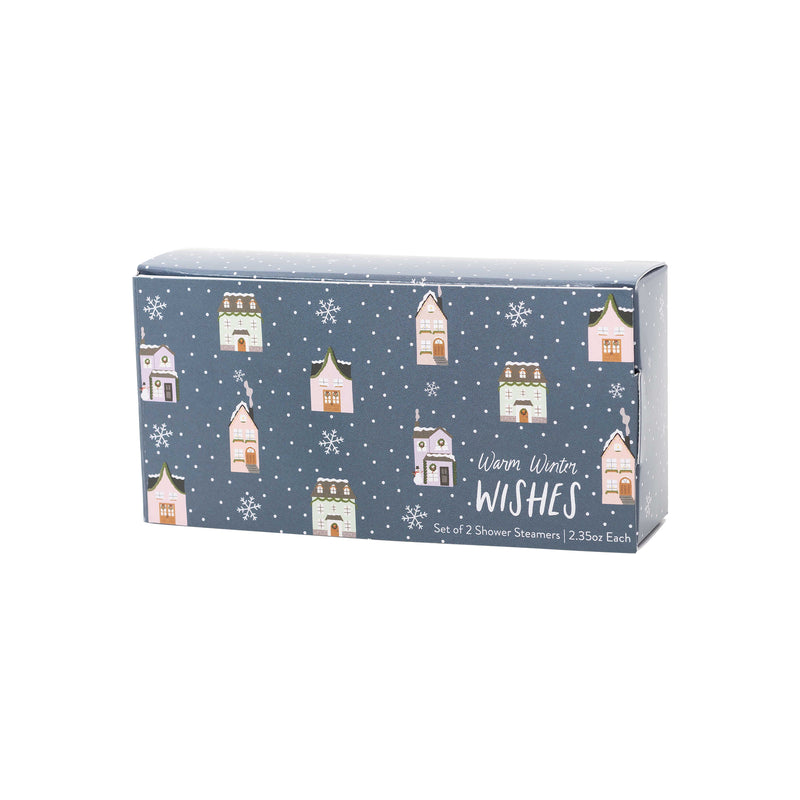 Warm Winter Wishes Shower Steamer Gift Set