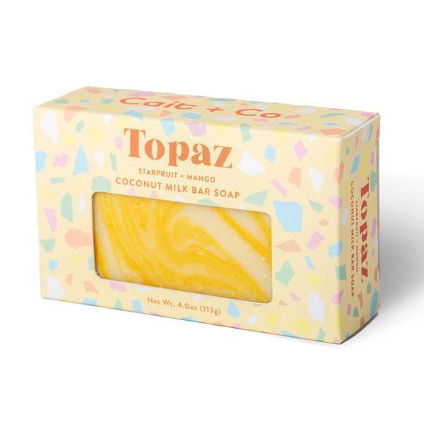 Topaz Coconut Milk Bar Soap